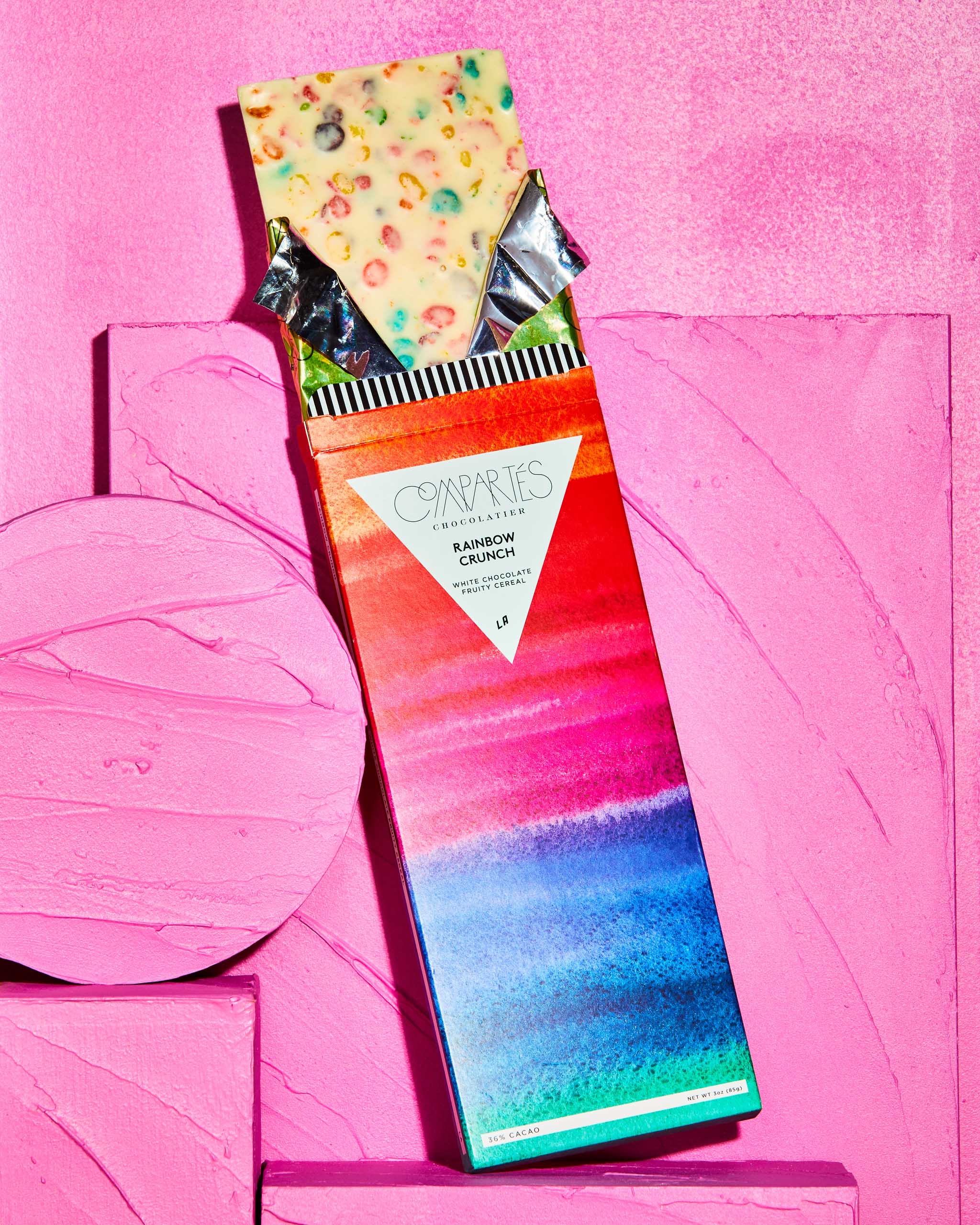 Rainbow Crunch Cereal Chocolate Bar